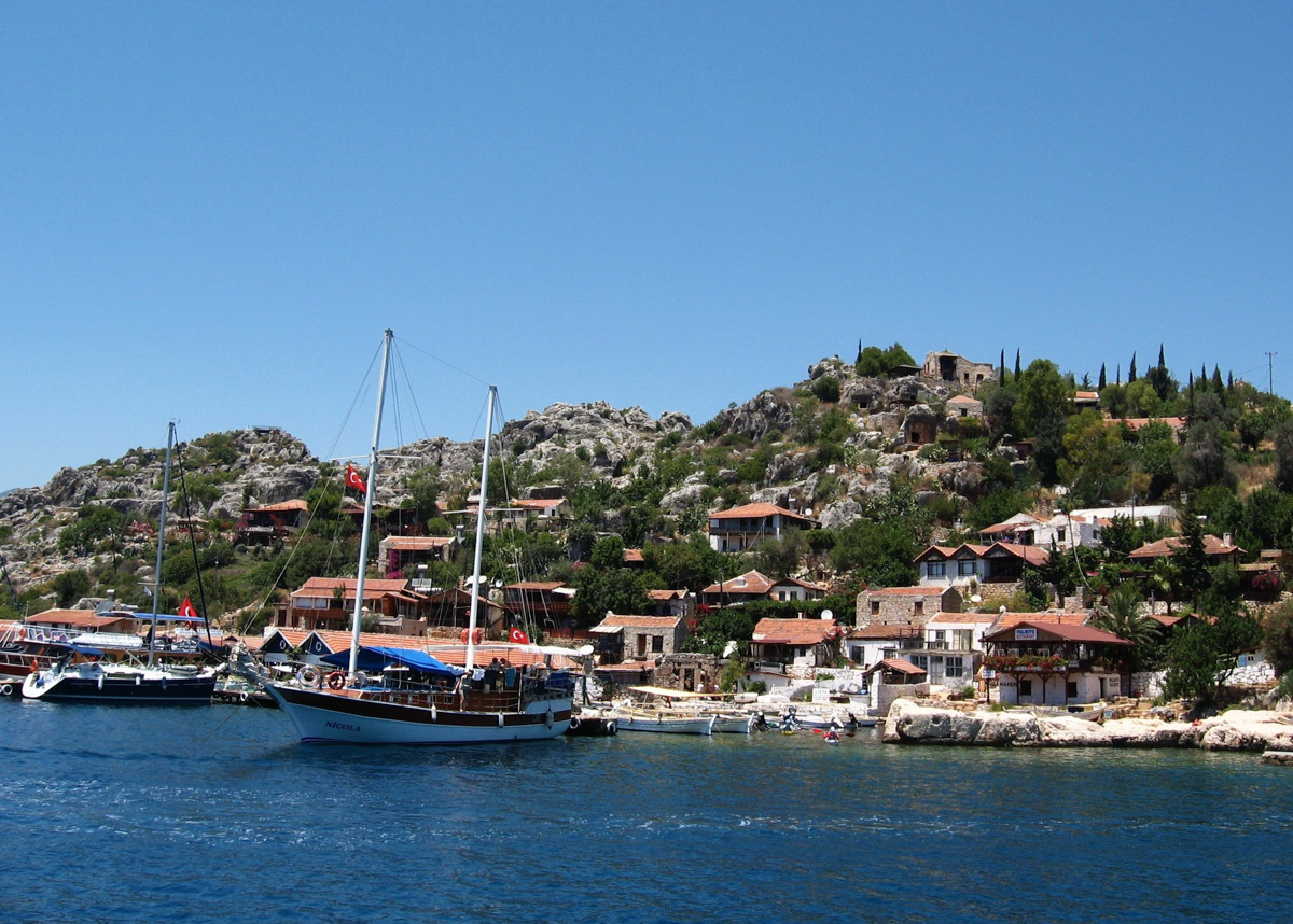 Яхт-тур в Турцию. Кекова