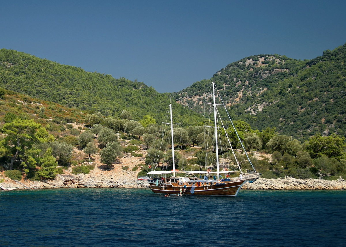 Яхт-тур в Турцию. Сарсала